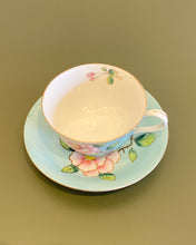Load image into Gallery viewer, Vintage Floral Teacup and Saucer