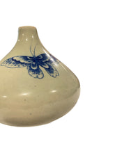 Load image into Gallery viewer, Blue Butterflies with Celadon Glaze Pottery