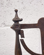 Load image into Gallery viewer, Vintage Bronze French Chair Jewelry Box