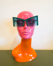 Load image into Gallery viewer, Forest Green Cat Sunnies