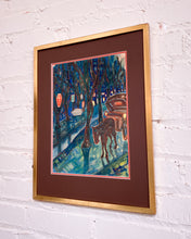 Load image into Gallery viewer, Horse Carriage Perspective Painting