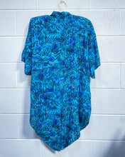 Load image into Gallery viewer, Vintage Post Modern Button Up Long Blouse/Dress (11/12)