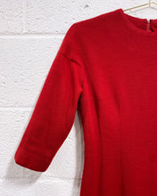 Load image into Gallery viewer, Vintage Red Dress, Lined