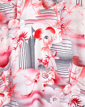 Load image into Gallery viewer, Vintage Extra Long Tropical Dress (8)
