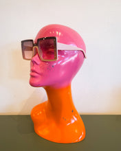 Load image into Gallery viewer, Pink and Purple Rectangular Sunnies