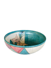 Load image into Gallery viewer, Large Raku Bowl by Mindy Brunn