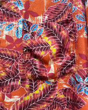 Load image into Gallery viewer, Hawaiian Shirt with Leaf Motif (XXL)