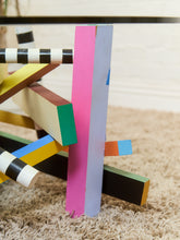 Load image into Gallery viewer, Post Modern Memphis Style Vintage Coffee Table
