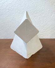 Load image into Gallery viewer, Plaster Geometric Sculpture 1