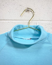Load image into Gallery viewer, Vintage Turquoise Turtleneck