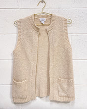 Load image into Gallery viewer, Vintage Knit Open Sweater Vest