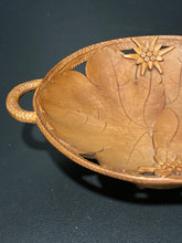 Load image into Gallery viewer, Rare Swiss Black Forest carved bowl with Music Box