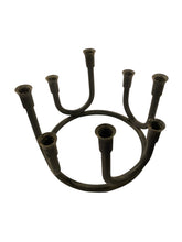 Load image into Gallery viewer, Cast Iron Circular Candle Holder