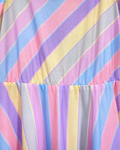 Load image into Gallery viewer, Vintage Pastel Stripe Dress (10P)