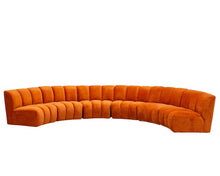 Load image into Gallery viewer, Burnt Orange Chic Circle Sofa