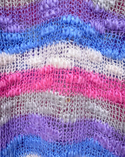 Load image into Gallery viewer, Vintage Pastel Striped Knit Sweater
