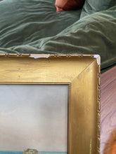 Load image into Gallery viewer, Antique Coastal Painting- As Is