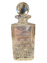 Load image into Gallery viewer, Heavy CrossHatch Crystal Decanter
