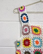 Load image into Gallery viewer, Granny Squares Knit Crop Top