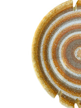 Load image into Gallery viewer, Bitossi style Orange Concentric Ring Ashtray