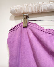 Load image into Gallery viewer, Lavender Strapless Shorts Romper (M)