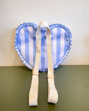 Load image into Gallery viewer, Heartshaped Striped Backpack