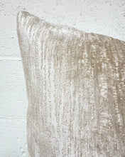 Load image into Gallery viewer, Extra Large Square Pillow in Continuum Silver