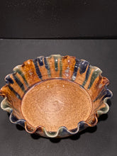 Load image into Gallery viewer, Fluted Earth Tone Glaze Bowl