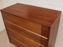 Load image into Gallery viewer, Restored Highboy Sleek Walnut Dresser