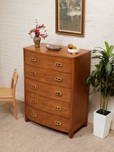 Load image into Gallery viewer, Vintage Highboy Mahogany Dresser