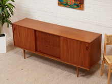 Load image into Gallery viewer, Danish Modern Teak Credenza