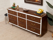 Load image into Gallery viewer, White Vintage Campaign Dresser
