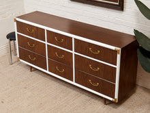 Load image into Gallery viewer, White Vintage Campaign Dresser