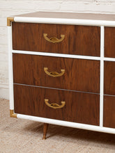 Load image into Gallery viewer, White Vintage Campaign Dresser