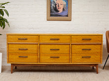 Load image into Gallery viewer, Madagascar Vintage Nine Drawer Dresser