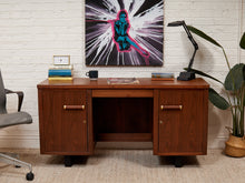Load image into Gallery viewer, Vintage Narrow Cabinet Desk