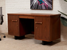 Load image into Gallery viewer, Vintage Narrow Cabinet Desk