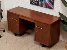 Load image into Gallery viewer, Vintage Narrow Cabinet Desk
