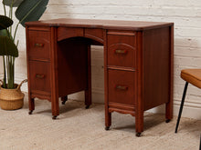 Load image into Gallery viewer, Restored Art Deco Vanity Desk