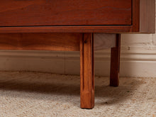 Load image into Gallery viewer, Vintage Secretary Highboy Tambour desk