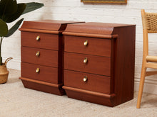 Load image into Gallery viewer, Restored Three Drawer Nightstands