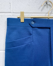 Load image into Gallery viewer, Vintage Blue Dacron Slacks (34)