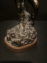 Load image into Gallery viewer, Pierre Bonnard’s bronze tone sculpture Girl Bathing