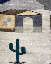 Load image into Gallery viewer, Vintage Wool Southwestern Pueblo Tapestry