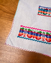 Load image into Gallery viewer, Butterfly Embroidered Table Topper/Napkin
