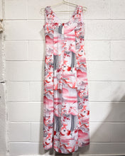Load image into Gallery viewer, Vintage Extra Long Tropical Dress (8)