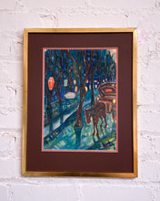 Load image into Gallery viewer, Horse Carriage Perspective Painting