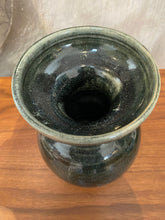 Load image into Gallery viewer, Seafoam teal Glaze Pottery Vase