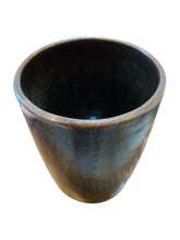 Load image into Gallery viewer, Deep Dark Amethysts Purple Pottery vase