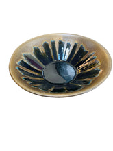 Load image into Gallery viewer, Large Gloss Glaze Bowl with a Sunflower pattern